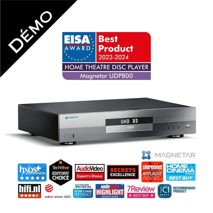 Magnetar UDP800 - Lecteur Blu-Ray de disques universel Haute-Fidélité 4K Ultra HD (Démo)