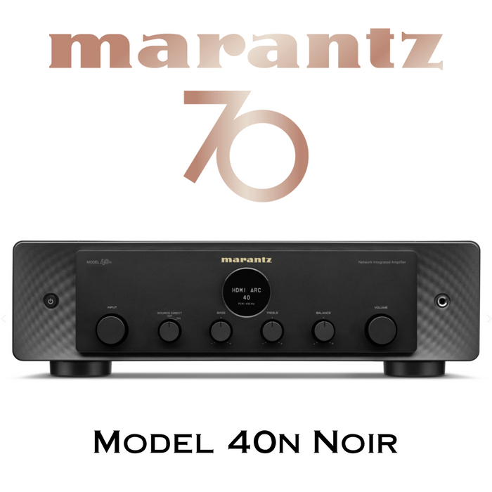 Marantz Model 40n - Amplificateur stéréo intégré 70W/C, lecteur réseau intégré