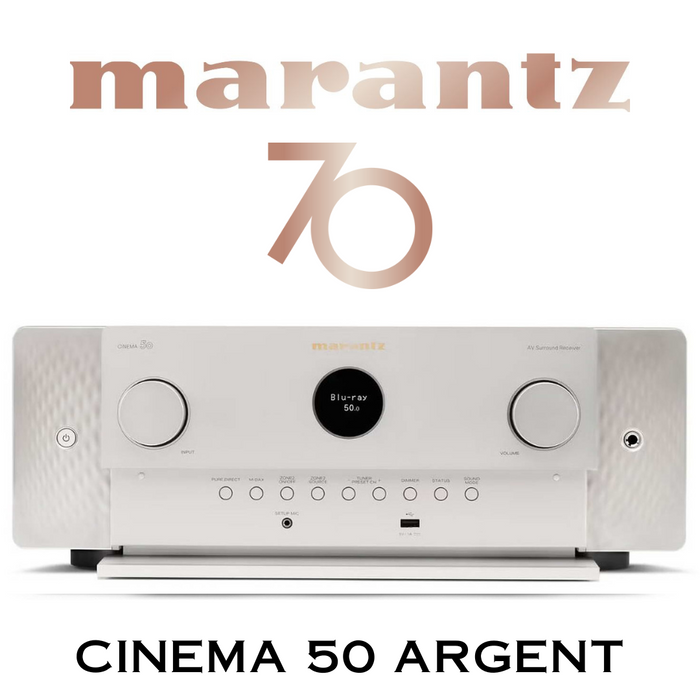 Marantz CINEMA 50 : PUISSANT RÉCEPTEUR CINÉMA MAISON