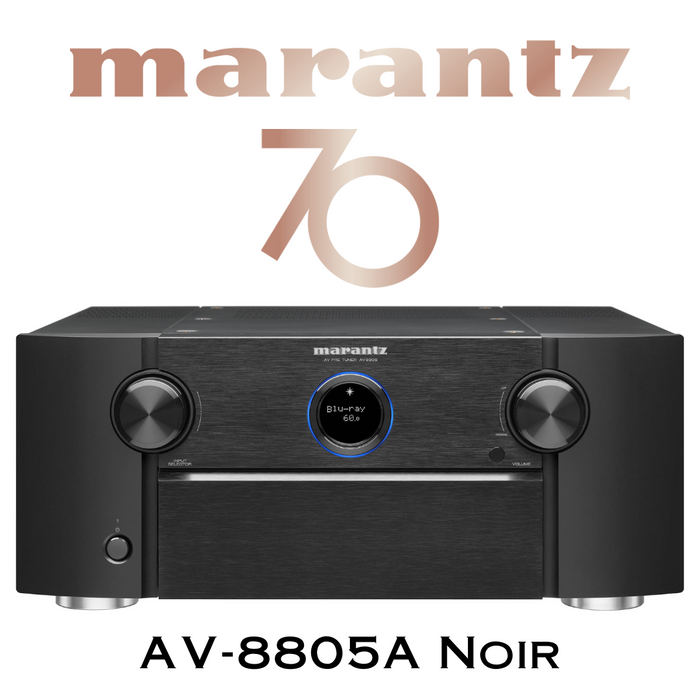 Marantz AV8805A - Préamplificateur cinéma maison 13.2 Canaux 8K Ultra HD avec HEOS intégré