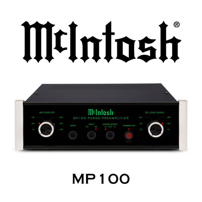 McIntosh MP100 : Préamplificateur phono avec entrées