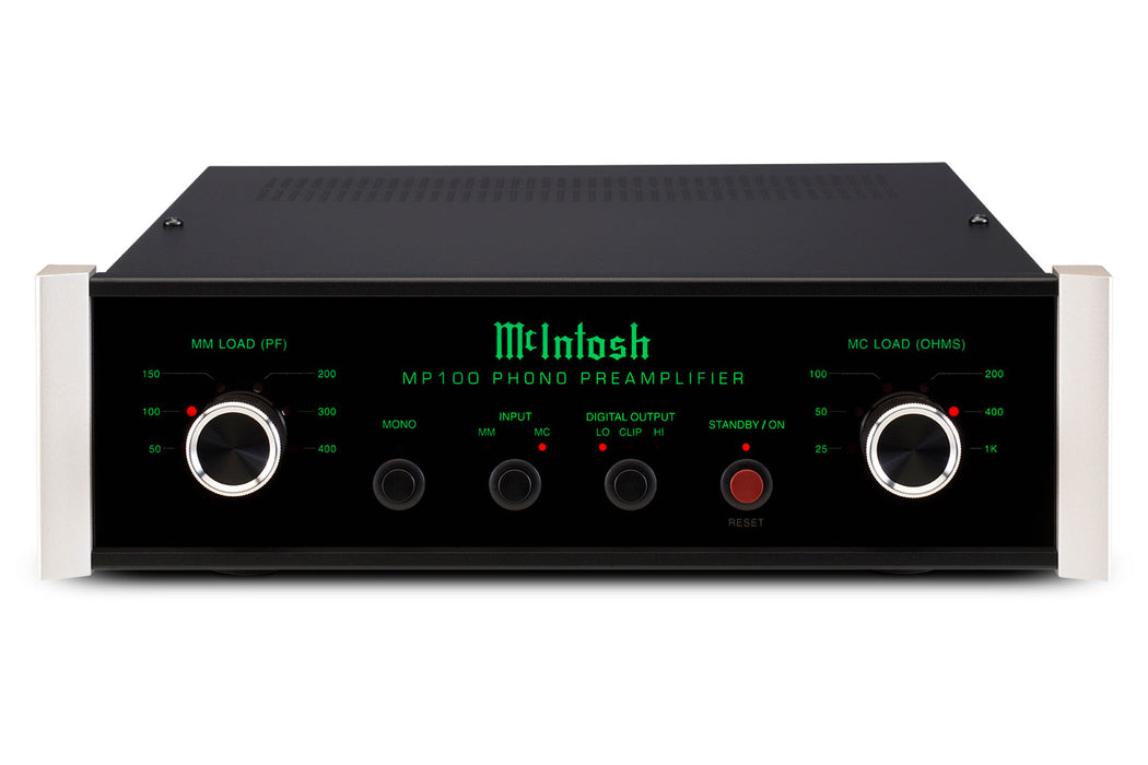 McIntosh MP100 : Préamplificateur phono avec entrées