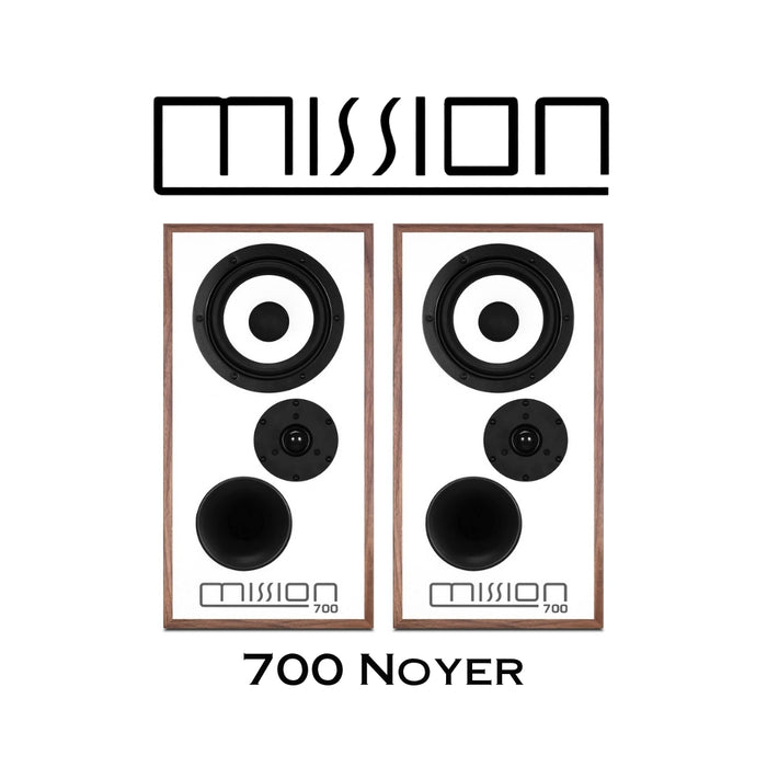 Mission 700 - Enceintes d'étagère de reférence avec supports (paire)