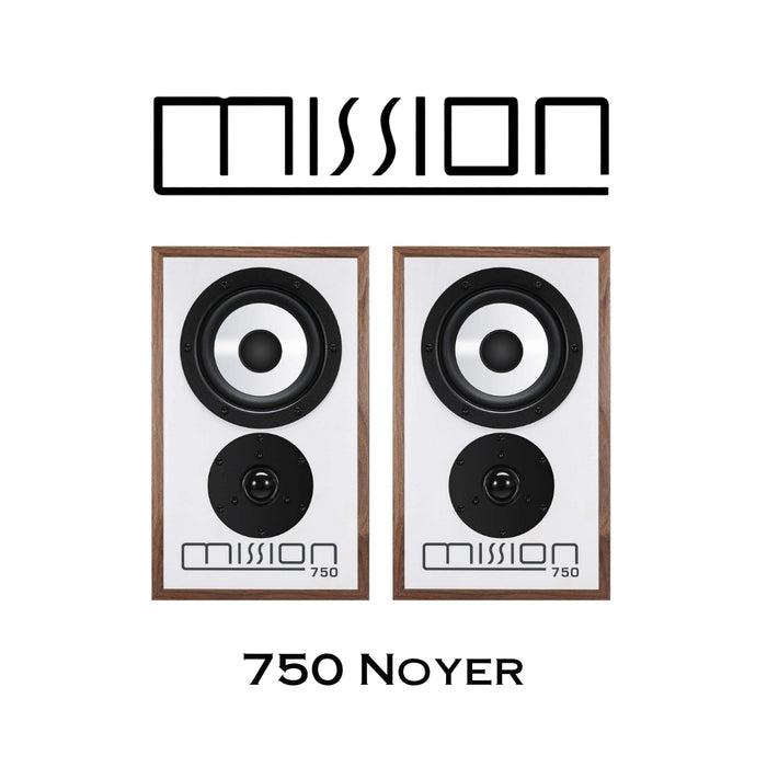 Mission 750 | Enceintes acoustiques 2 voies, style rétro, compactes