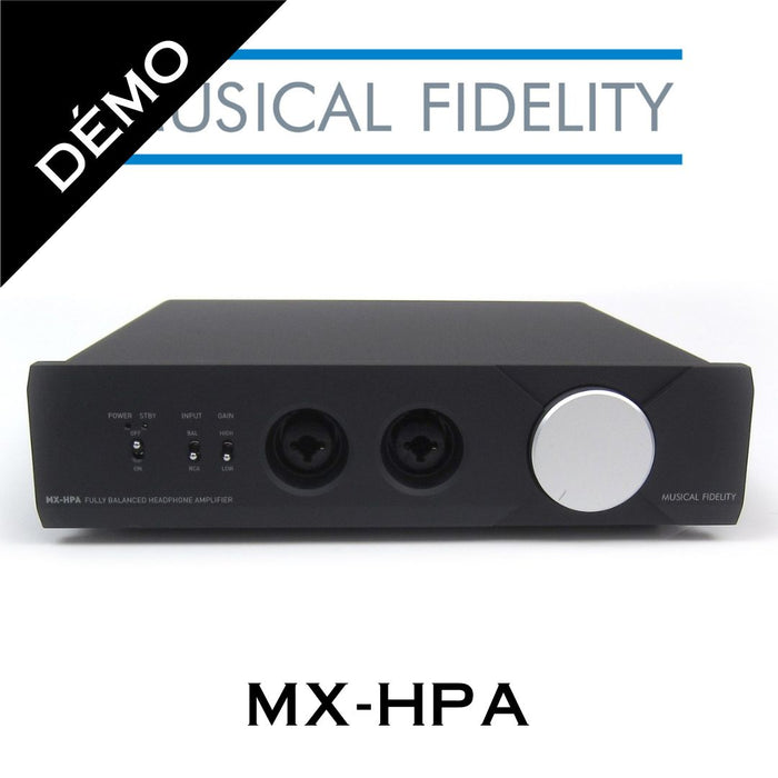 MUSICAL FIDELITY MXHPA - Amplificateur de casques d'écoute 1.8 W/C (Démonstrateur)