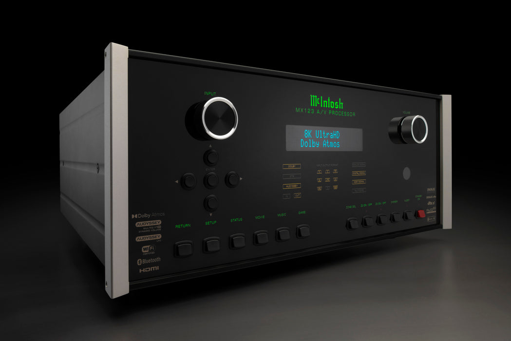 McIntosh MX123 | Préamplificateur cinéma maison 4K/120 Hz