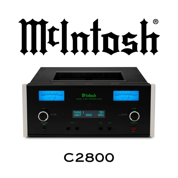 McIntosh C2800 face avec logo