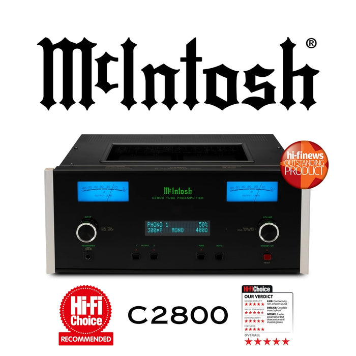 McIntosh C2800 : préamplificateur stéréo 16 entrées