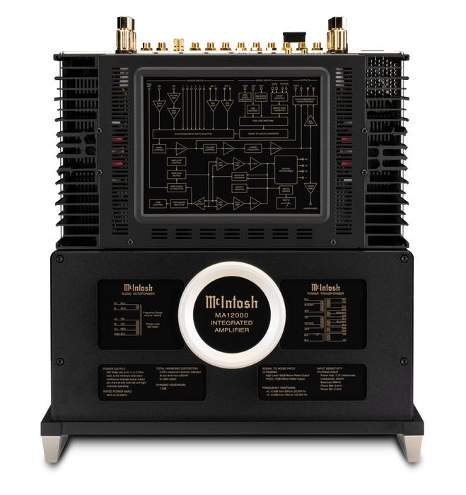 McIntosh MA12000 vue dessus