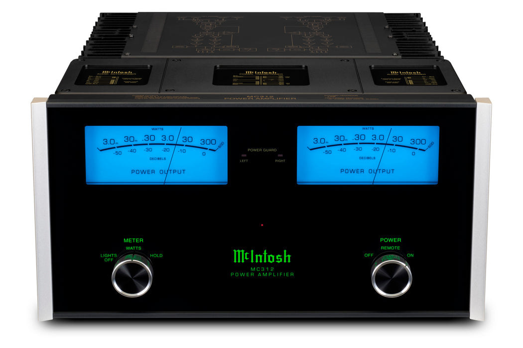 McIntosh MC312 Amplificateur de puissance facade
