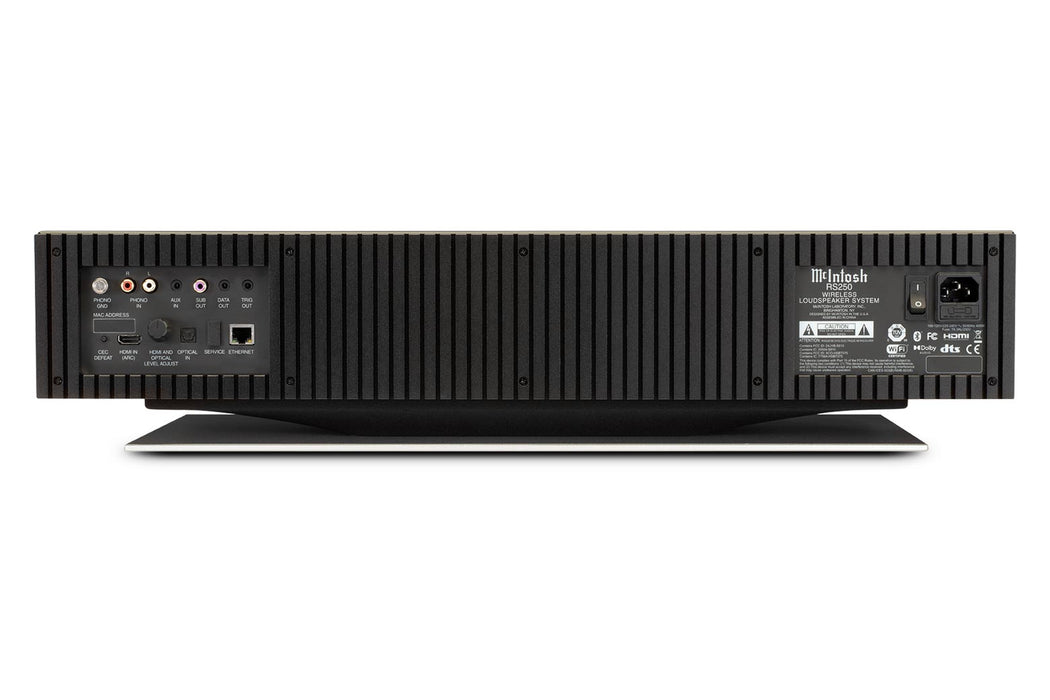 McIntosh RS250 connectique