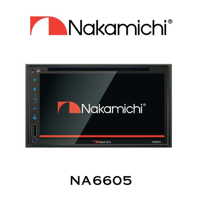 Nakamichi NA6605 | Radio d'automobile 4 x 50 Watts + DVD Android 6,8"