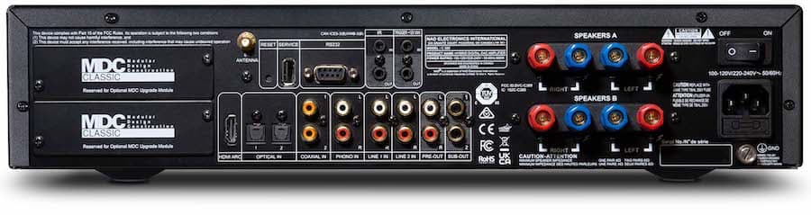 NAD C 389 - Amplificateur DAC Hybride 130 Watts par canal, DAC