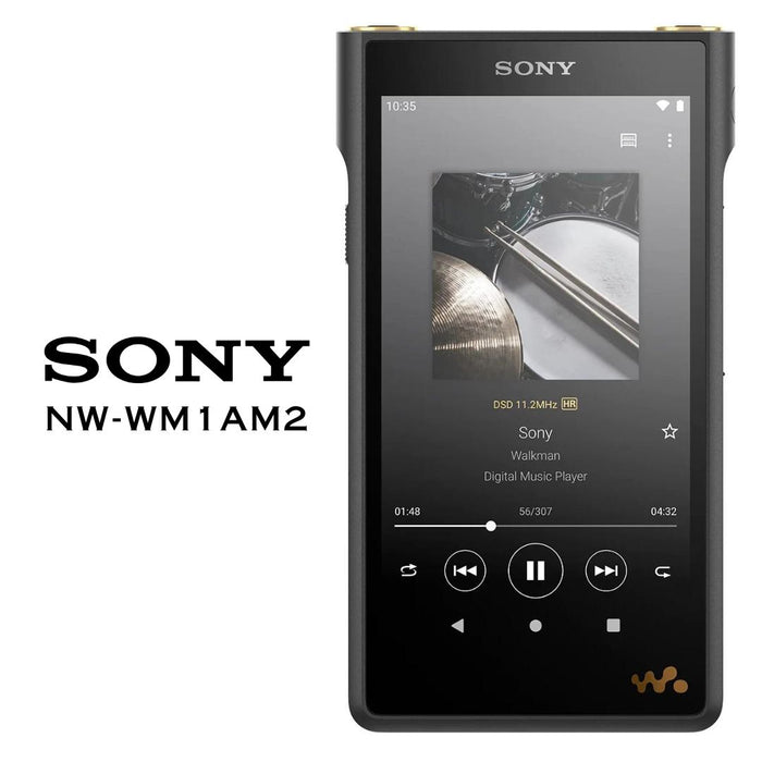 Sony NW-WM1AM2 - Baladeur Haute-Résolution, MicroSD, MQA, 128G, 40h