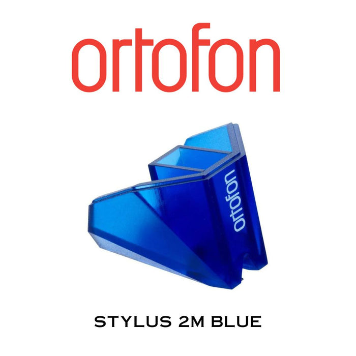 ortofon Stylet 2MBlue - Stylet de remplacement pour cartouche Moving Magnet 2M Bleu