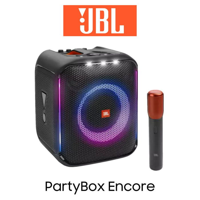 JBL PartyBox Encore - Haut-parleur portable 100 W avec un micro sans fil inclus