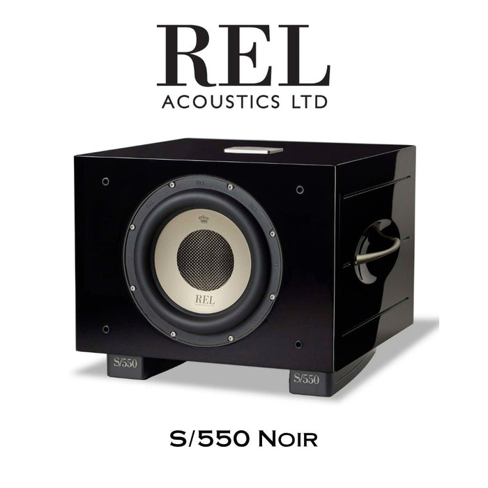 REL S/550 | Caisson de basses 550 watts Pure Classe D HP Graves 10''