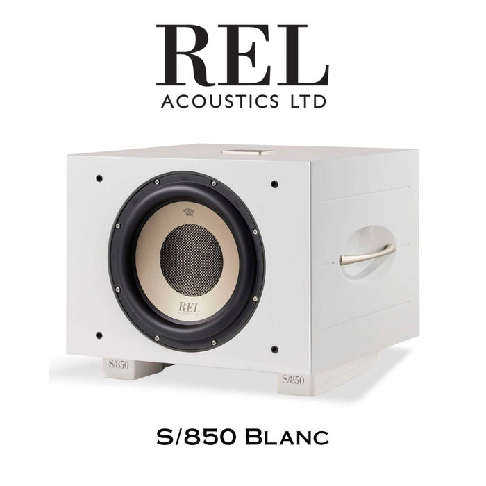 REL S/850 | Caisson de basses 850 Watts Classe D HP de graves de 12''