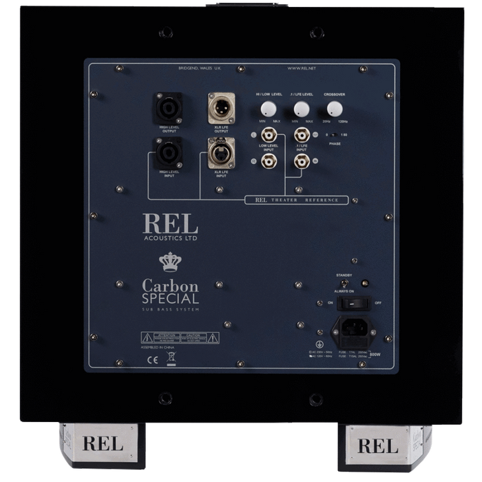 REL Spécial Carbone haute-fidélité