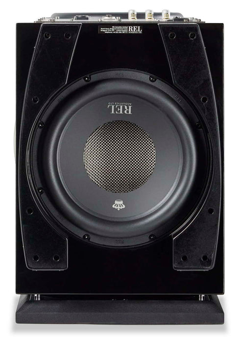 REL 212 Black Label | Caisson de basses 1000 watts avec 2 HP de 12'' à l'avant