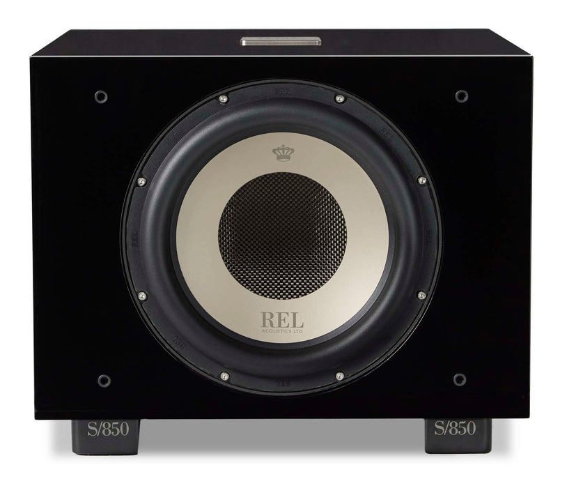 REL S/850 | Caisson de basses 850 Watts Classe D HP de graves de 12''
