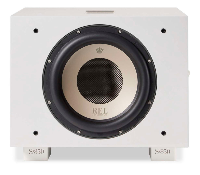 REL S/850 | Caisson de basses 850 Watts Classe D HP de graves de 12''