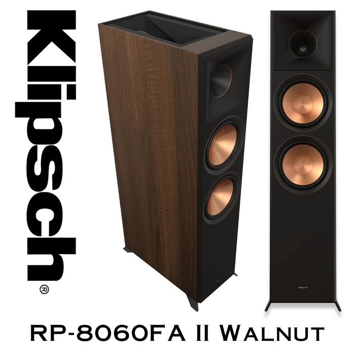 Klipsch RP8060FA II - Enceintes de type colonne Dolby Atmos