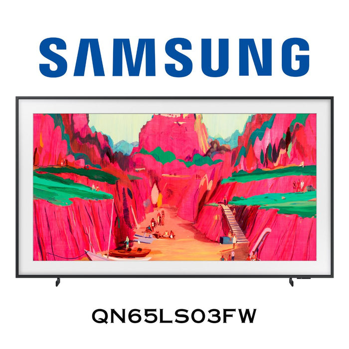 Samsung The Frame Pro LS03FW | Téléviseur 4K Neo QLED, Antireflet, 144hz, Mode ART