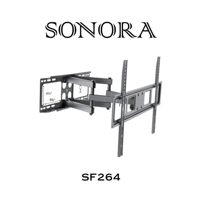 Sonora SF264- Support mural articulé pour téléviseurs de 37" et plus