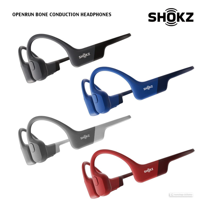 SHOKZ OPENRUN - Écouteurs d'endurance à oreille ouverte à conduction osseuse