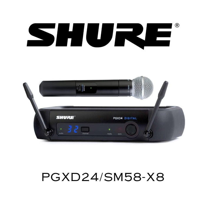 Shure PGXD24/SM58-X8 - Microphone sans-fils