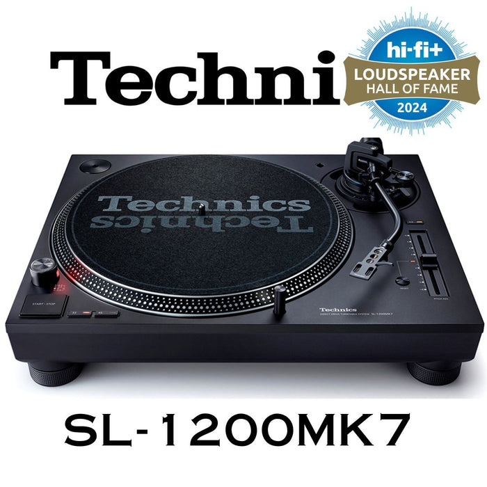 Technics SL-1200MK7 - Table tournante à entraînement direct référence des DJ