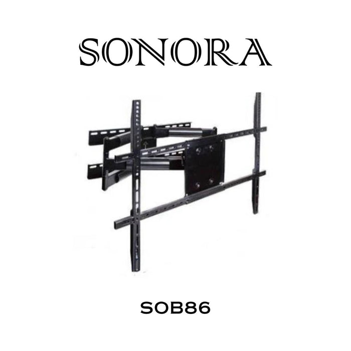 Sonora SOB86 - Support mural articulé pour téléviseur de 42" à 75", 200lb max.
