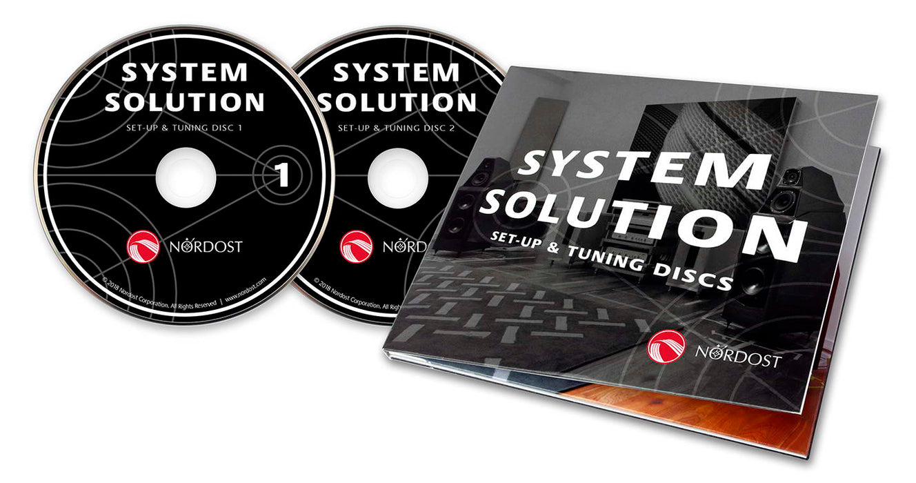 Nordost - SOLUTION SYSTÈME — Disques de configuration et de réglage audio