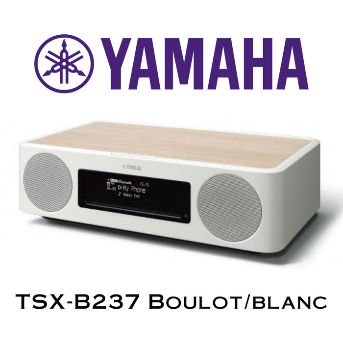 Yamaha TSXB237 - Stéréo compacte avec lecteur CD et connectivité Bluetooth