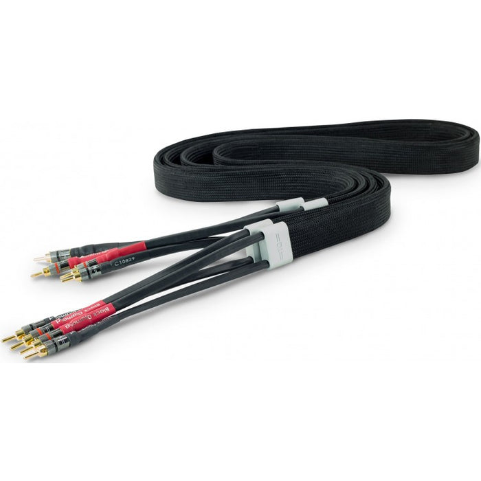 Câbles RCA-RCA à haut-parleurs lisse haut de gamme 2M-4M