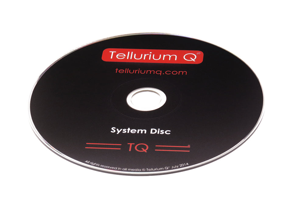 Tellurium Q Disque pour vérification de câbles audio