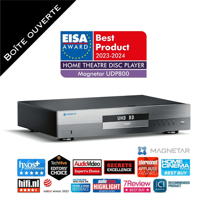 Lecteur Blu-Ray de disques universel Haute-Fidélité 4K Ultra HD (Boîte ouverte)