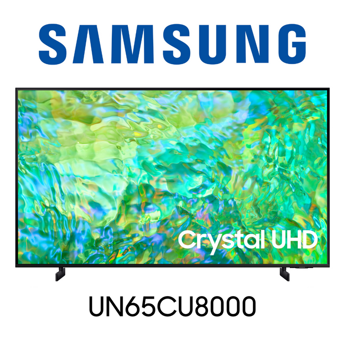 UN65CU8000 - Téléviseur 4K, Crystal TV, UHD Dimming, HDR