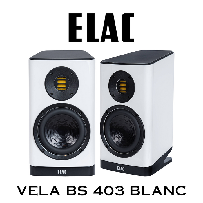 ELAC Vela BS403 : enceintes d'étagère