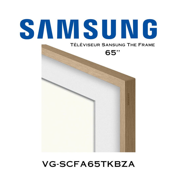 Samsung VG-SCFATKBZA - Contour pour téléviseur The Frame - Teak