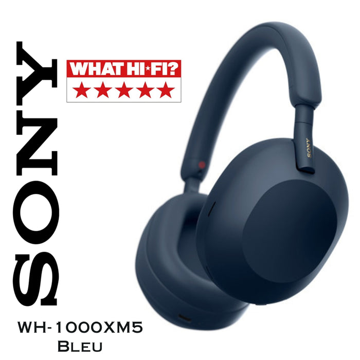 Sony WH1000XM5 - Casque à élimination du bruit sans fil!