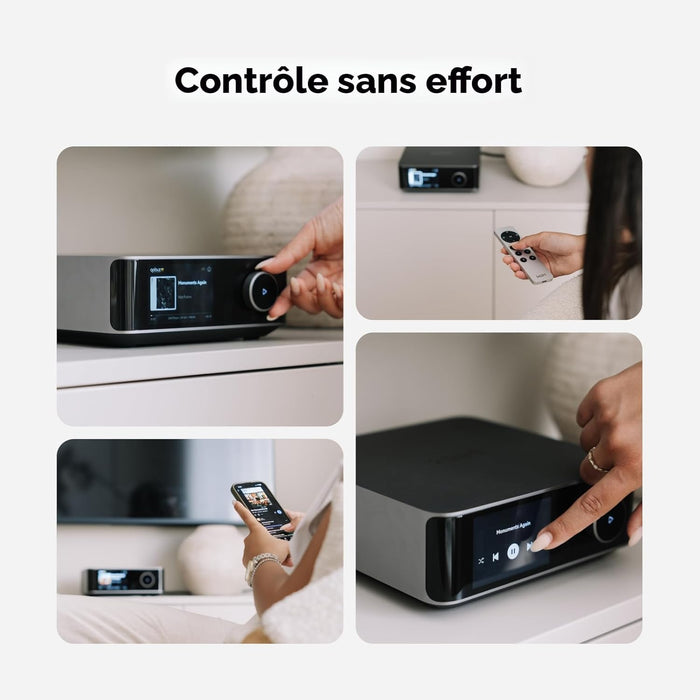 WiiM Amp Ultra | Amplificateur de streaming 100 Watts par canal