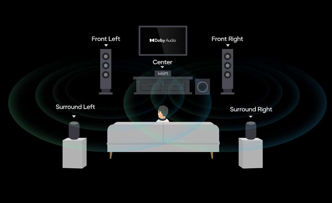 WiiM Amp Ultra | Amplificateur de streaming 100 Watts par canal