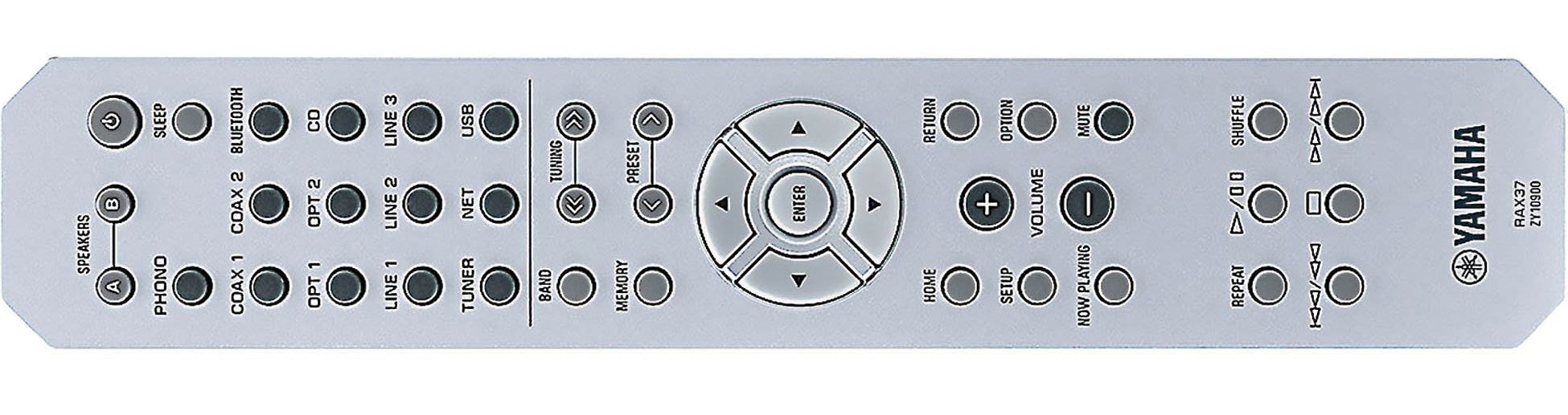 Yamaha RN600A - Récepteur stéréo MusicCast 80W/C, DAC, Wi-Fi, Bluetooth, entrée phono, HP A/B