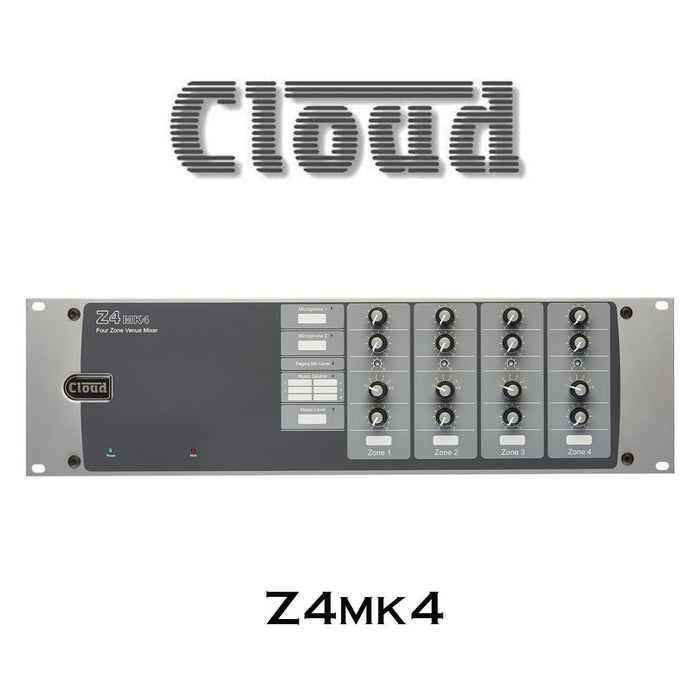 CLOUD Z4MK4 | Console de mixage professionnel 4 zones