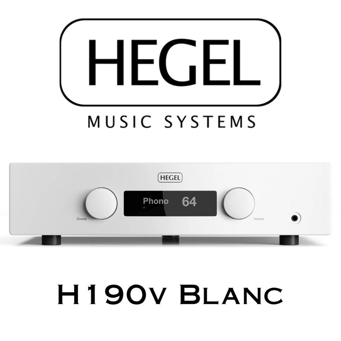 Hegel H190V - Amplificateur réseau intégré 150W/C, DAC, Entrée et Ampli PhonoMM