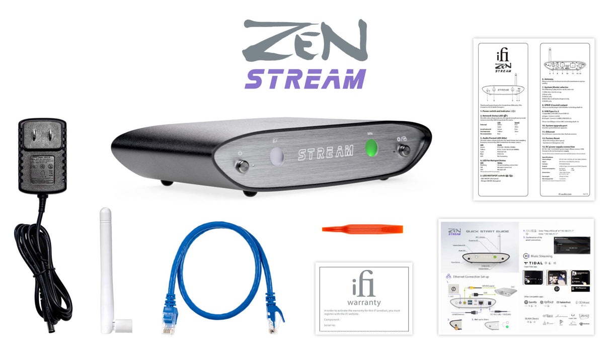 Produits iFi Audio ZEN Stream - Lecteur réseau
