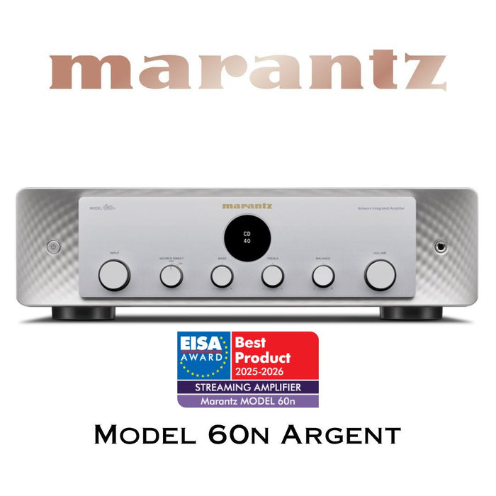 Marantz Model 60n - Amplificateur stéréo intégré 60W/Canal, lecteur réseau, entrée phono