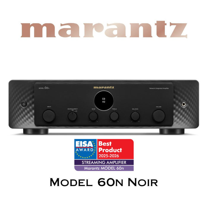 Marantz Model 60n - Amplificateur stéréo intégré 60W/Canal, lecteur réseau, entrée phono